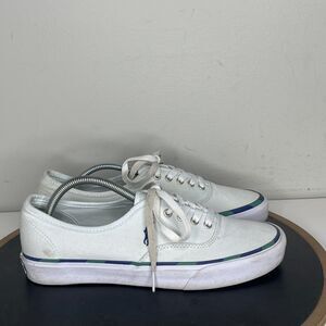 Polo Ralph‎ Lauren Men's Keaton Leather-Trim Canvas Sneaker Light Blue 9